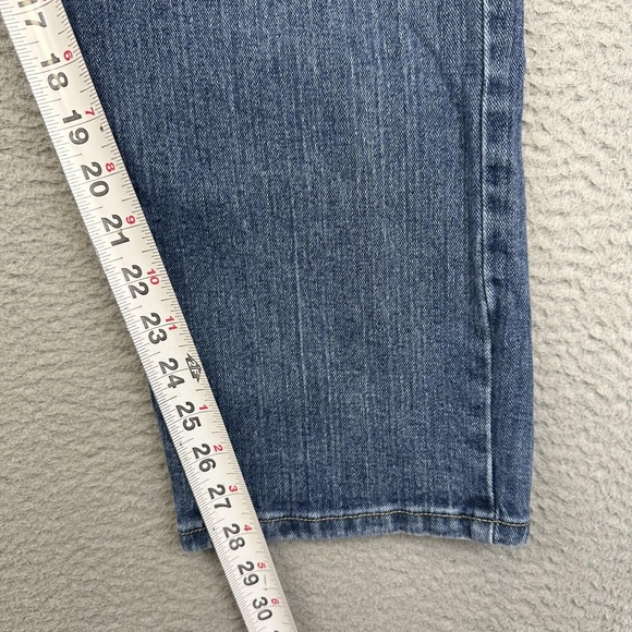 Lee Jeans Mens 34x29 Blue Regular Fit Straight Leg Stretch Denim Pants Comfort - Picture 9 of 14